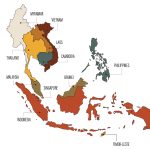 11 countries in South East Asia and distinctive features
